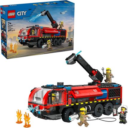 LEGO City 60499 Lotniskowy wóz strażacki