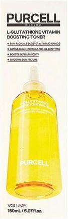Tonik do twarzy Purcell L-Glutathione Vitamin Rozjaniajcy Tonik Z  Glutationem 150 Ml - Opinie i ceny na Ceneo.pl