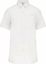 Zdjęcie Koszula z krótkim rękawem Kariban Popeline blanc - Jelcz-Laskowice