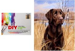 Zdjęcie Swede Malowanie Po Numerach Pies W Tataraku - Bieżuń