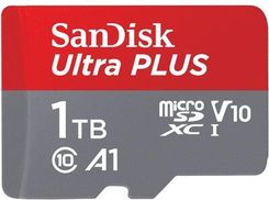 Zdjęcie Sandisk Karta Pamięci Ultra Plus Microsdxc 1Tb + Adapter (220082) - Nowogrodziec