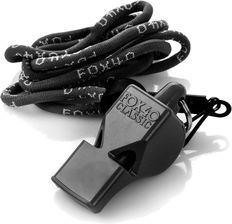 Zdjęcie Fox40 Gwizdek Trenerski Classic Unisex Czarny - Łódź