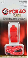 Zdjęcie Fox40 Gwizdek Fox 40 Classic Safety Ze Sznurkiem Sędziowski Unisex Czerwony - Gołańcz