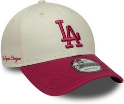 Zdjęcie New Era Czapki Model La Dodgers Mlb Side Script 9Forty Kolor Beżowy Unisex Beżowy - Tczew
