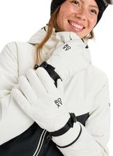 Zdjęcie Roxy Techniczne Rękawice Śnieżne Dla Kobiety Jetty Solid Biały - Nowe Warpno