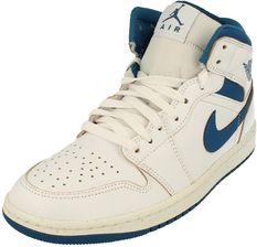 Zdjęcie Nike Buty Sportowe Air Jordan 1 Mid Se Męskie Biały - Piława Górna