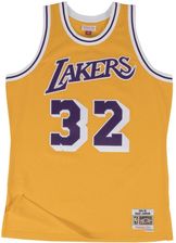 Zdjęcie Mitchell & Ness Koszulka Nba Los Angeles Lakers Magic Johnson Męskie Żółty - Trzebinia