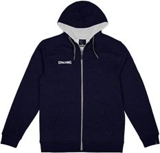 Zdjęcie Spalding Dziecięca Bluza Z Kapturem Zapinana Na Zamek Flow Unisex Niebieski - Piława Górna