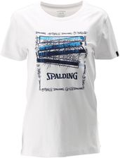 Zdjęcie Spalding Koszulka Damska Logo Damskie Biały - Sulechów