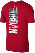 Zdjęcie Koszulka Męska Airjordan Rise Basketball Photo Tee Gym Red Nike Czerwony - Libiąż