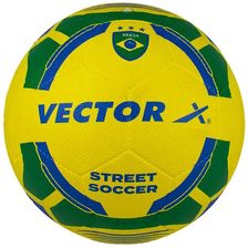 Zdjęcie Vector X Piłka Nożna Brasil Rozmiar 5 Unisex Niebieski - Kalisz