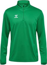 Zdjęcie Hummel Bluza Dresowa 1/2 Zip Essential Unisex Zielony - Pasym