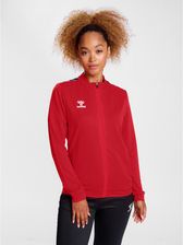 Zdjęcie Hummel Damska Bluza Dresowa Authentic Pl Damskie Czerwony - Buk