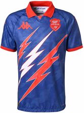 Zdjęcie Kappa Koszulka Wyjazdowa Stade Français 2025 Męskie Czerwony - Piotrków Kujawski