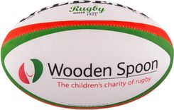 Zdjęcie Gilbert Piłka Do Rugby Wooden Spoon Rozmiar 5 Unisex Biały - Piekary Śląskie