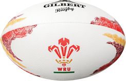Zdjęcie Gilbert Piłka Do Rugby Pays De Galles Unisex Biały - Czechowice-Dziedzice