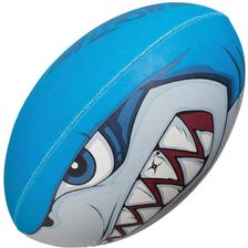 Zdjęcie Gilbert Piłka Do Rugby Bite Force Rozmiar 5 Unisex Biały - Inowrocław