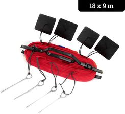 Zdjęcie No Brand Linie Do Wyznaczania Pola Gry Siatkówki Ze Szpilkami I Tabliczkami 18X9m Unisex Kolorowe - Krzepice