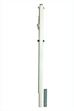 Zdjęcie Power Shot Centralny Słupek Do Siatkówki Ø Stal 90Mm Kilka Boisk Z Tulejami Unisex Biały - Piła