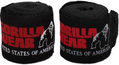 Zdjęcie Gorilla Wear Boxing Owijki Na Dłonie - Czarny 3M - Ujazd