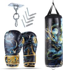 Zdjęcie Dbx Bushido Zestaw Bokserski Dla Dzieci Pusty Worek + Rękawice 6Oz - Końskie