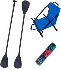 Zdjęcie John Paddle Zestaw Wiosło V2 170 210 225Cm + Siedzisko Odbijacz Flowers Unisex Czarne 12772272 - Gołańcz