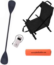 Zdjęcie John Paddle Zestaw Wiosł 225Cm + Siedzisko Kajakowe Paddle+ Odbijacz Etui Unisex Kolorowe 12149850 - Maków Mazowiecki