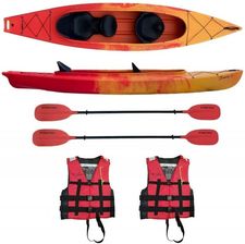 Zdjęcie Scorpio Kayak Kajak Dwuosobowy Do Pływania Family 2 Hd Zestaw Unisex Czerwone 12316149 - Sulechów