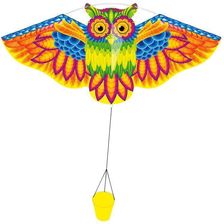 Zdjęcie Hq Latawiec Dziecięcy Flashy Owl Kite 102197 Zielony 113X50Cm Unisex Kolorowe 12300801 - Olkusz