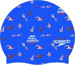 Zdjęcie Speedo Czepek Pływacki Na Basen Slogan Unisex Niebieskie 12072243 - Kolbuszowa