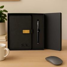 Zdjęcie Zestaw Prezentowy Czarny Z Notesem I Długopisem - Baranów Sandomierski