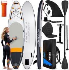 Zdjęcie Neo Sport Deska Sup Do Pływania Pompowana Paddle Aquasurf 320Cm Unisex Białe 12148702 - Człopa