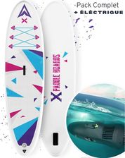Zdjęcie X Paddle Boards Nadmuchiwany Elektryczny E Fun 320 82 15Cm Unisex Białe 12224483 - Kielce