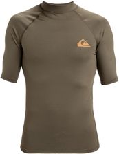 Zdjęcie Quiksilver Koszulka Surf Upf 50 Z Krótkim Rękawem Dla Mężczyzn Everyday Brązowy Unisex Zielone 12055007 - Wisła