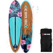 Zdjęcie X Paddle Boards Nadmuchiwany Stand Up Aloha 10'2 Zestaw Kompletny Unisex Niebieskie 12160425 - Opatowiec
