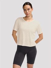 Zdjęcie Hummel Damski Jersey Mt Light Burnout Damskie Beżowy - Opalenica