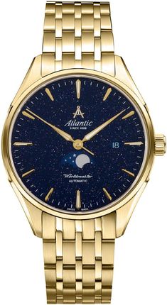 ATLANTIC Moonphase Nightsky Aventurine  52788.45.91 | 10 rat 0% | Rabat z aplikacją. Darmowy zwrot! Oficjalna polska dystrybucja