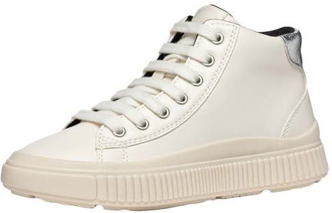 Geox Sneakersy J Laquinny J56M3A 000BC C1M1W D Écru