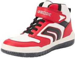 Zdjęcie [AP] Geox J Buzzerlight Boy A, Dorosły Dziecko, Czerwony biały, 25 EU - Mońki