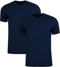Zdjęcie Koszulka dla dzieci Puma Junior Base T shirt Navy 2 pack - Baborów
