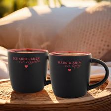 Kubki Dla Pary Z Grawerem Dla Babci I Dziadka Babcia I Dziadzio