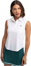 Zdjęcie Siroko Damska Techniczna Golfowa Koszulka Polo Llorea White - Imielin