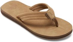 Zdjęcie Klapki plażowe dla Mężczyzn CARVER SUEDE PLUS Beżowy - Krynki