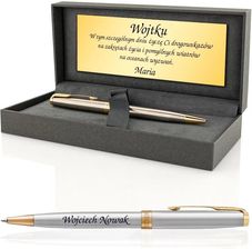 Zdjęcie Długopis Parker Sonnet Original Stalowy GT z grawerem - Drogowskaz - Mielec