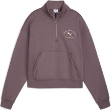 Zdjęcie Damska krótka bluza PUMA Class z zamkiem 1/2 PUMA - Sośnicowice
