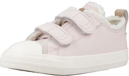 Buty CONVERSE CHUCK TAYLOR ALL STAR LEASTHER & SHERPA EASY-ON Rose