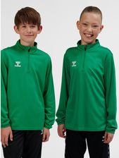 Zdjęcie Hummel Dziecięca Kurtka Dresowa 1/2 Zip Essential Zielone - Milicz