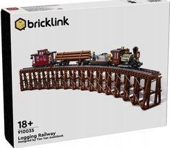 Zdjęcie LEGO Bricklink 910035 Drewniana linia kolejowa - Barczewo