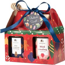 Zdjęcie Bartnik Mazowiecki Zestaw Miód Z Maliną + Piernikowy - Woźniki