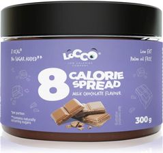 Zdjęcie Locco 8 Calorie Spread Słodka Pasta Bez Dodatku Cukru Smak Milk Chocolate 300g - Wiązów